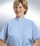 Tab Collar Women's Clergy Shirt