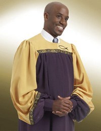 Custom choir gowns- Gathered Sleeve styles