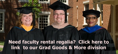 faculty regalia rental